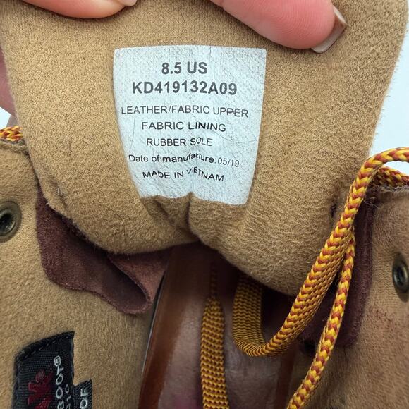 Kodiak Surrey II Waterproof Hiking Slip Resistant Barn Boot Brown Leather 8.5 - Picture 6 of 8